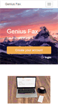 Mobile Screenshot of geniusfax.com